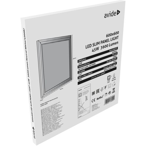 Avide panel LED 600x600x12mm 45W slika 1