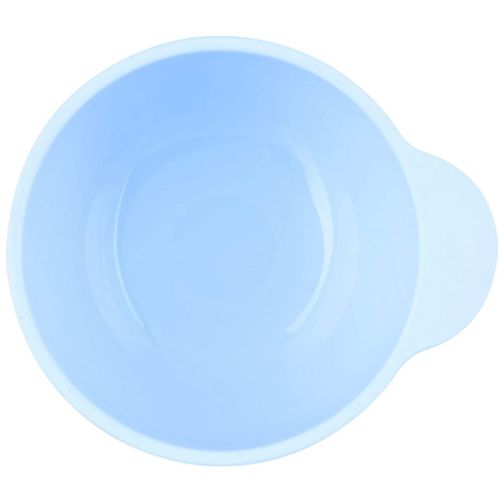 Chicco vakumski silikonski tanjir,  6m+, plavo slika 1
