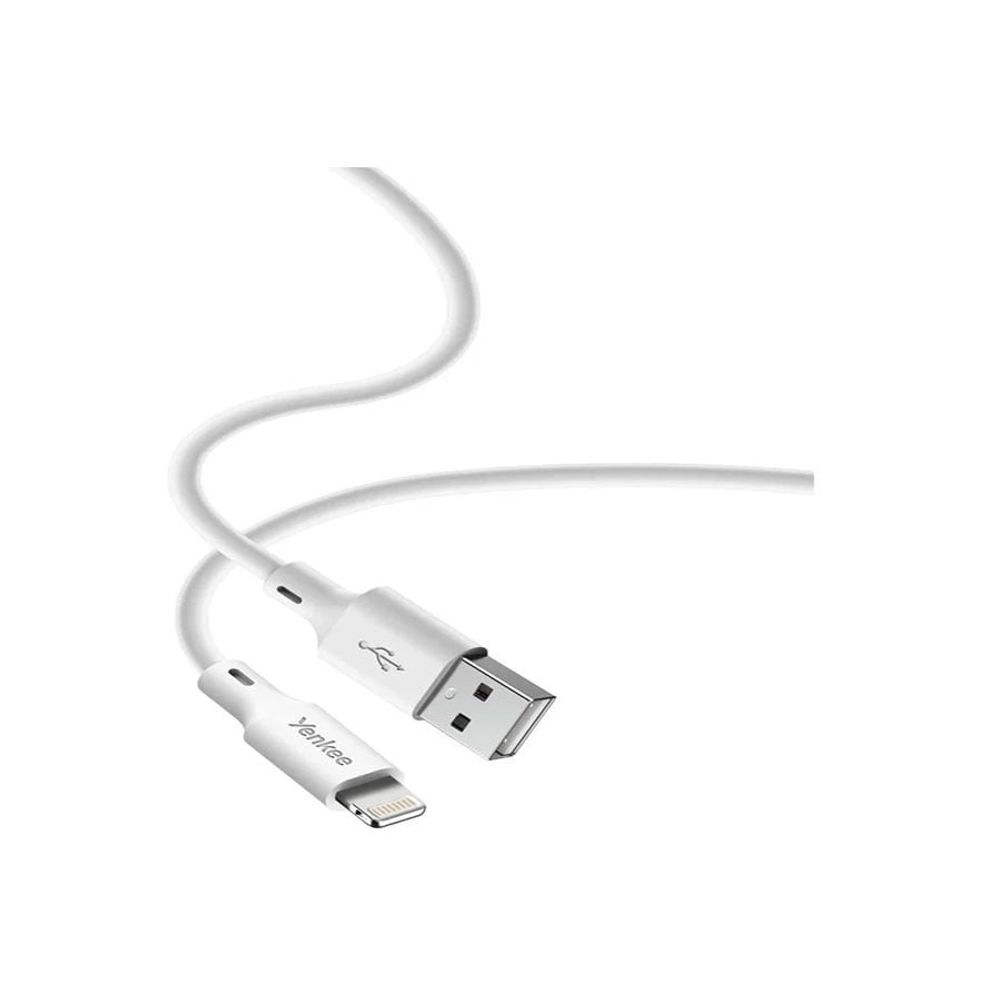 Yenkee USB kabal YCU 615 WH SILIC MFi - USB A /1,5m slika 2