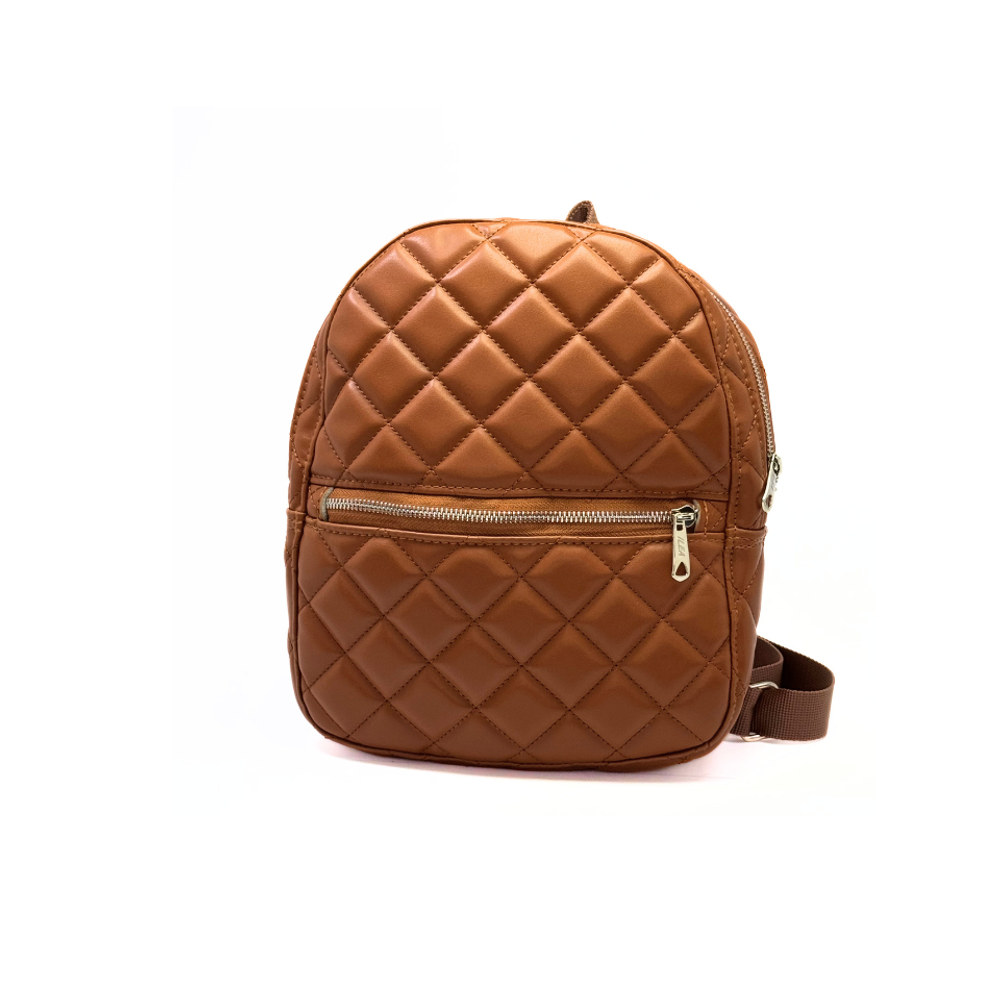 ILEA Ženski ruksak Topstitch, Kamel slika 1