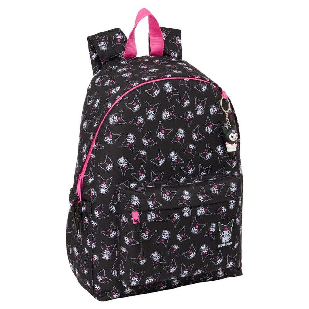 Mochila Kuromi Hello Kitty 43 cm slika 1