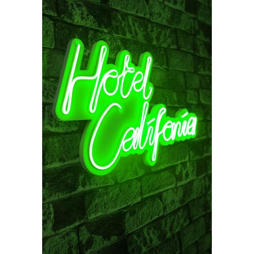 Wallity Ukrasna plastična LED rasvjeta, Hotel California - Green slika 8