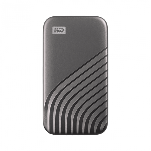 WD My Passport SSD 2TB, USB-C 3.2, siva slika 1