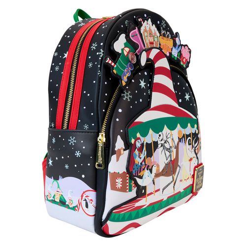 Loungefly Disney Nightmare Before Christmas Journey to Christmas Town backpack slika 4