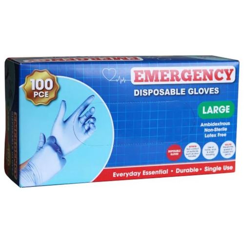 EMERGENCY-rukavice nitril 100/1 slika 1