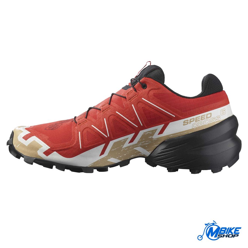 Salomon Muške patike Speedcross 6, Fiery Red/Black/Safari slika 2