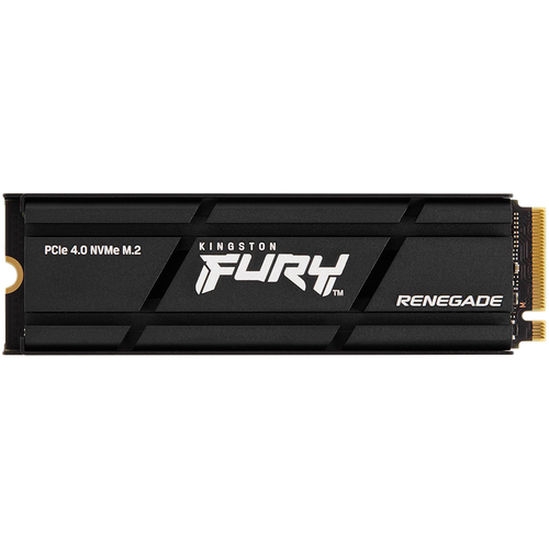 KINGSTON FURY Renegade 4TB SSD with Heatsink, M.2 2280, PCIe 4.0 NVMe, Read/Write 7300/7000MB/s, Random Read/Write: 1000K/1000K IOPS slika 1