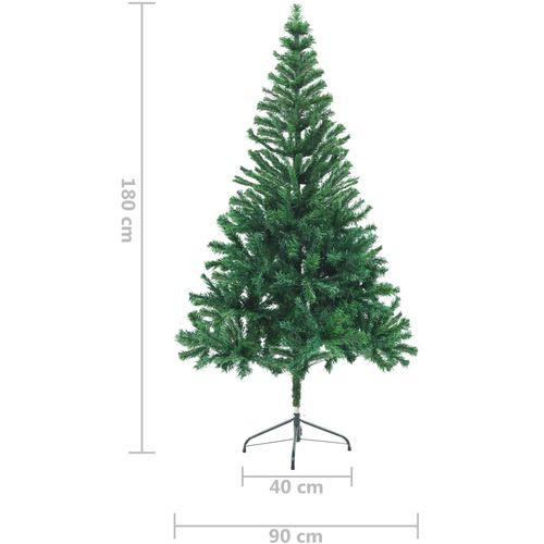 Umjetno božićno drvce sa stalkom 180 cm 564 grane slika 53