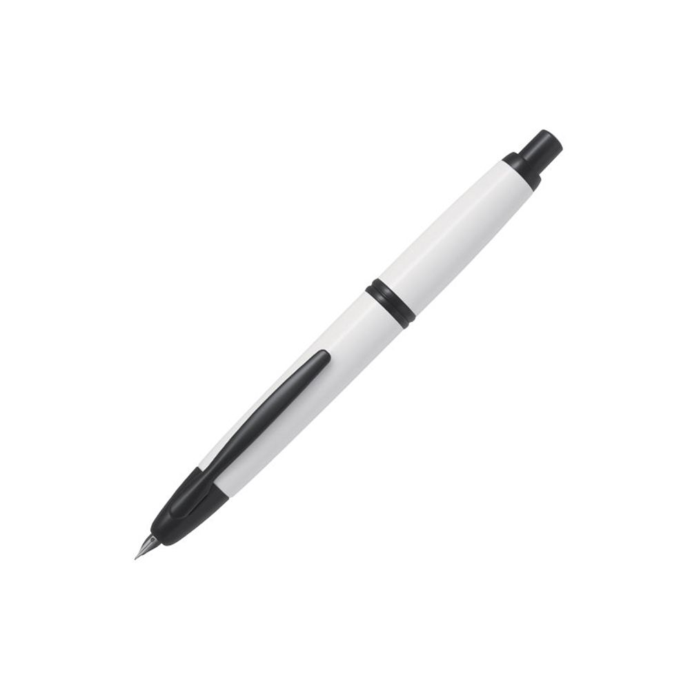 NALIV PERO PILOT CAPLESS BLACK TRIMS MAT BELO slika 1