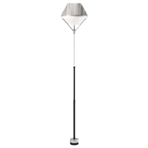 ALLOCACOC 10420GW/EULSTS LED Tulip lampa, drvena, podna, siva