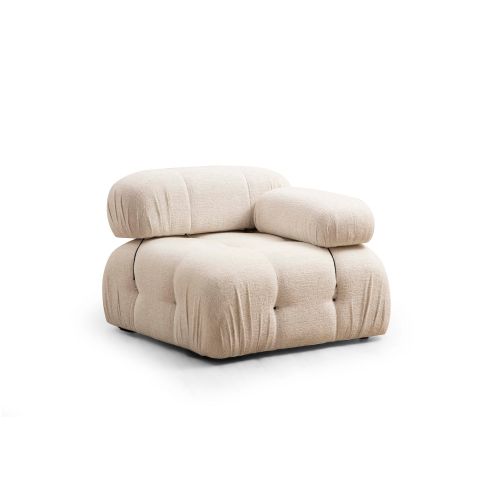 Atelier Del Sofa Sofa, Krem, Bubble 1R - Cream Bouclette slika 1