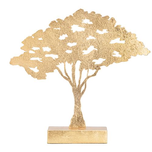 Mauro Ferretti Skulptura list stablo tlocrt cm 43,5x8x41,5 slika 1