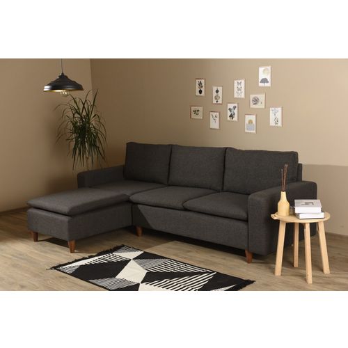 Atelier Del Sofa Kutna garnitura, Tamno siva, Lungo slika 2