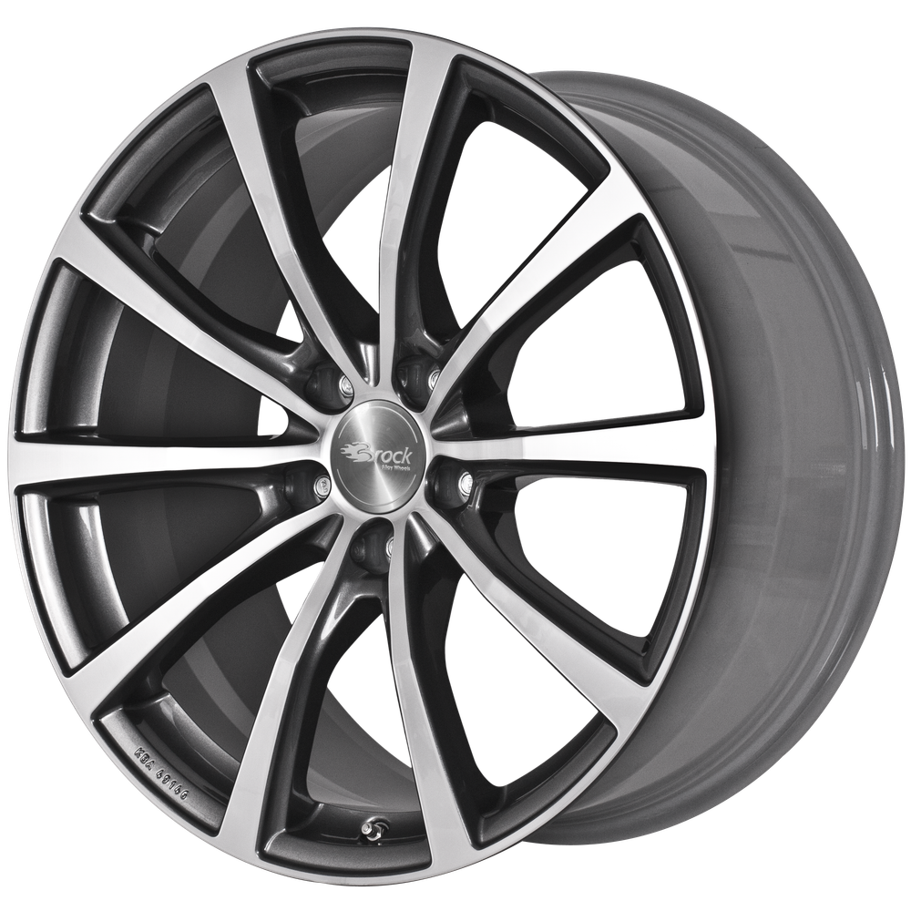 Brock Aluminijumska felga B32 8,5×18 5×112 ET30 HGVP D3 slika 4