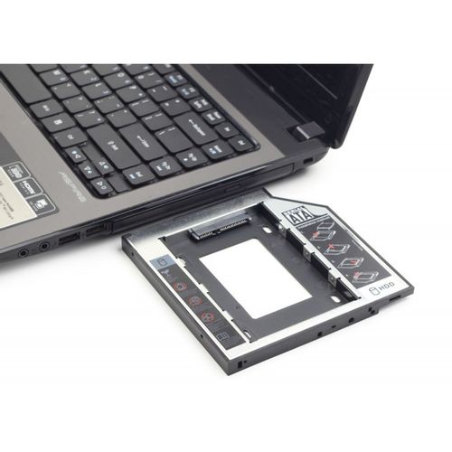 Gembird MF-95-01 Slim mounting frame (adapter, caddy)  for 2.5'' HDD/SSD to 5.25'' bay, up to 9.5 mm slika 3