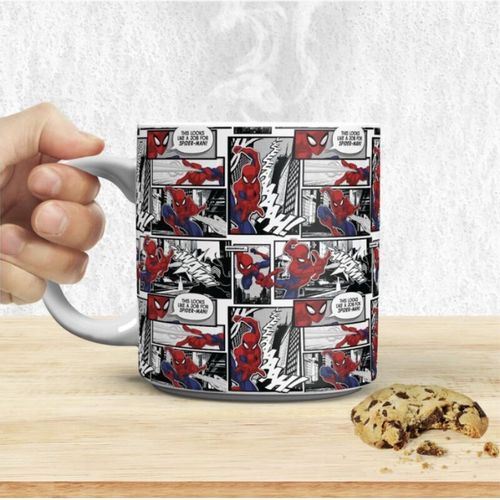 Marvel Spiderman Comic mug 550ml slika 2