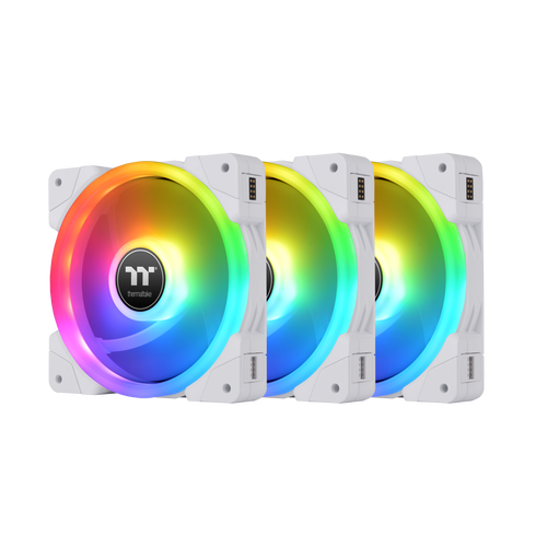 Thermaltake ventilator za kućište SWAFAN EX12 RGB - WHITE slika 1