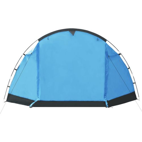 Tunelski šator za kampiranje za 4 osobe plavi slika 29