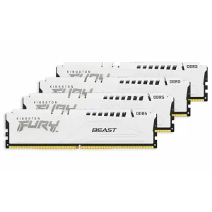 Kingston FURY Beast White XMP 64GB (4x16GB) 5600MT/s DDR5 CL40 DIMM