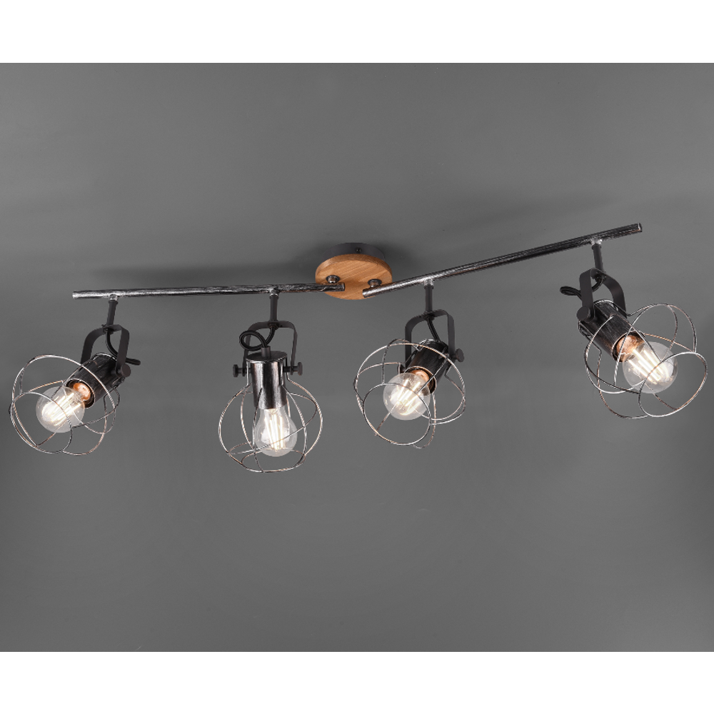 Trio Lighting stropna lampa Madras 4-spot – 80 cm, E27, 230 V slika 1