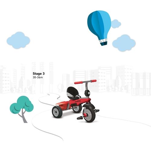 Smart trike tricikl Breeze GL Red slika 3