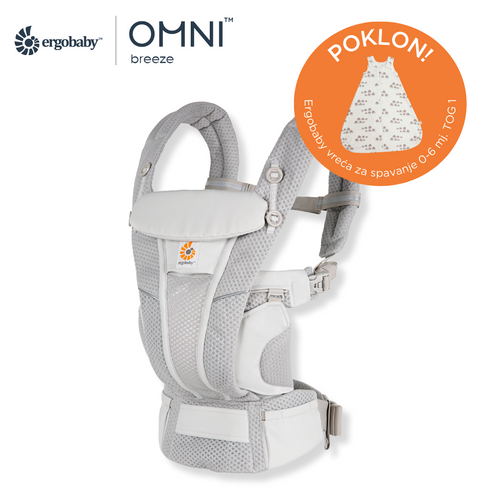 Ergobaby Omni Breeze nosiljka Onyx Black slika 2