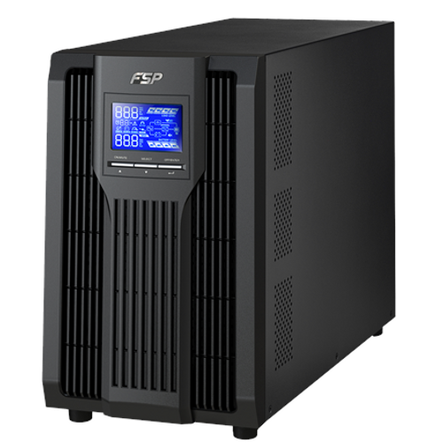 FSP UPS CH-1101TS (PPF8001300), 1.0kVA, 900W, Standard, Online, Tower, Standard Backup, Šuko slika 1