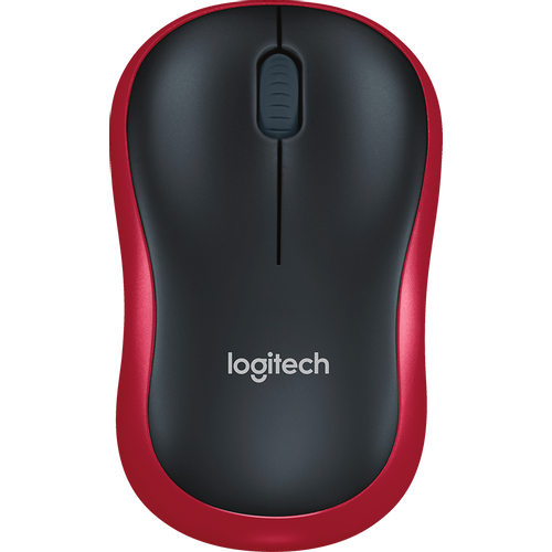 Miš Logitech M185, bežični, crveni slika 2