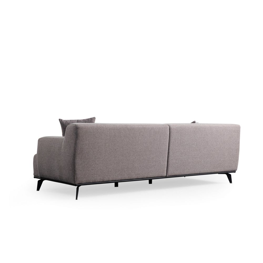 Sofa Jaguar 3 - Smeđa, Siva Smeđa, Troosjed slika 8