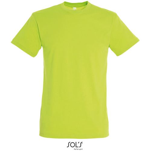 REGENT unisex majica sa kratkim rukavima - Apple green, M  slika 5