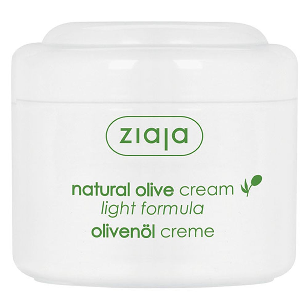 Ziaja krema za lice na bazi maslinovog ulja light formula 100ml slika 1
