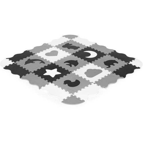 Ecotoys edukativna puzzle podloga za igru crno-bijela 25kom. slika 2
