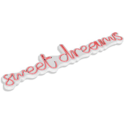 Wallity Ukrasna plastična LED rasvjeta, Sweet Dreams - Pink slika 5