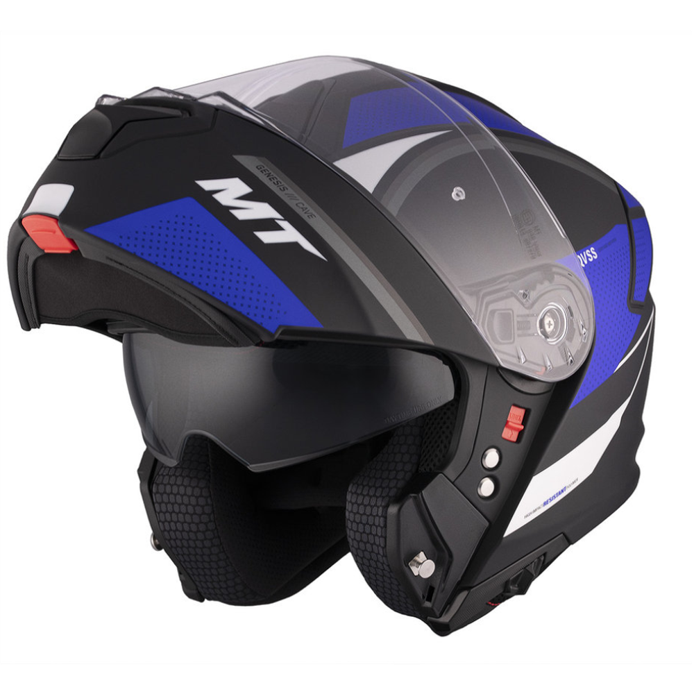 MT Helmets vizir za moto kacigu Genesis SV Cave A7 Matt slika 3