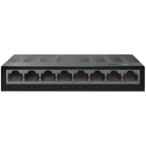 LiteWave 8-Port Gigabit Desktop Switch s 8 Gigabit RJ45 portova i plastičnim kućištem slika 1