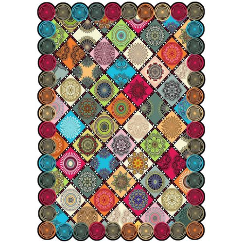 HMNT966 Multicolor Carpet (60 x 100) slika 2