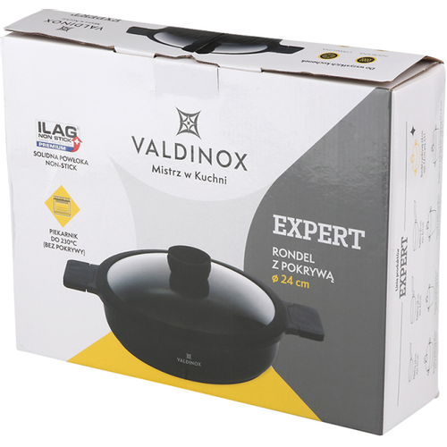 Altom Design VALDINOX EXPERT TAVA + POKLOPAC 24 CM slika 8