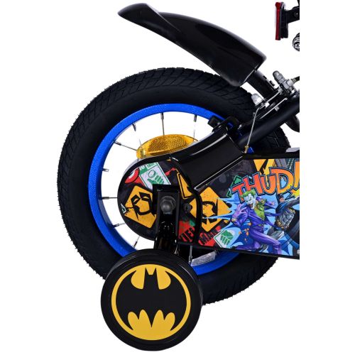 Volare dječji bicikl Batman 12" s dvije ručne kočnice crni slika 3