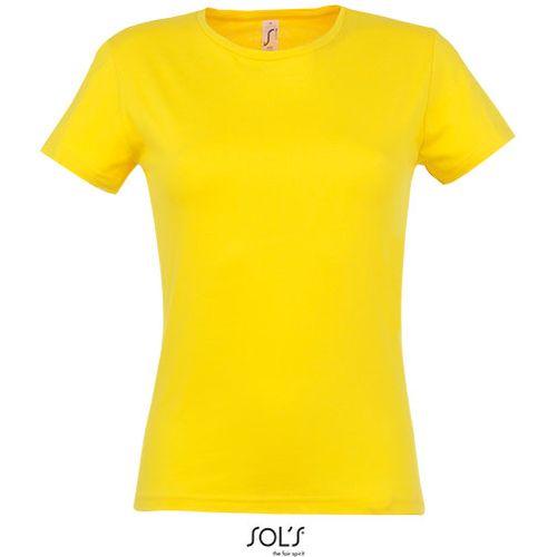 MISS ženska majica sa kratkim rukavima - Žuta, S  slika 5