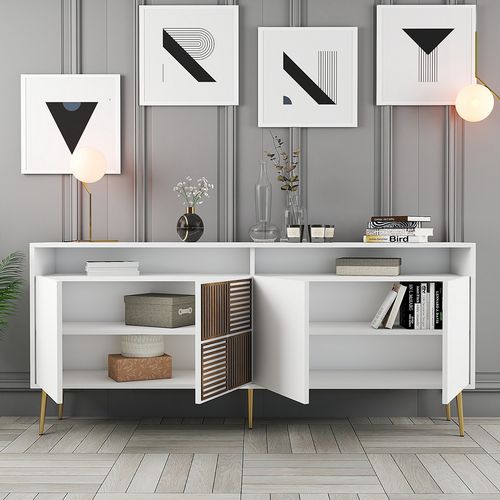 Milan - White, Gold White
Gold Console slika 2