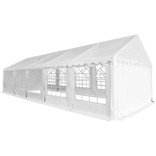 Vrtni šator od PVC-a 5 x 10 m bijeli slika 7