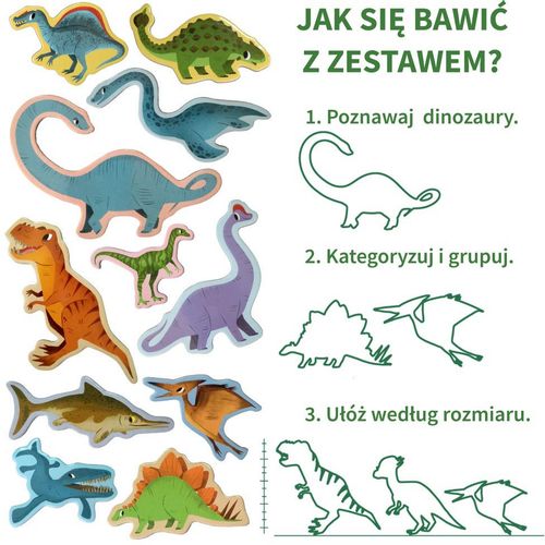 Set magneta veliki dinosauri 15 kom. slika 5