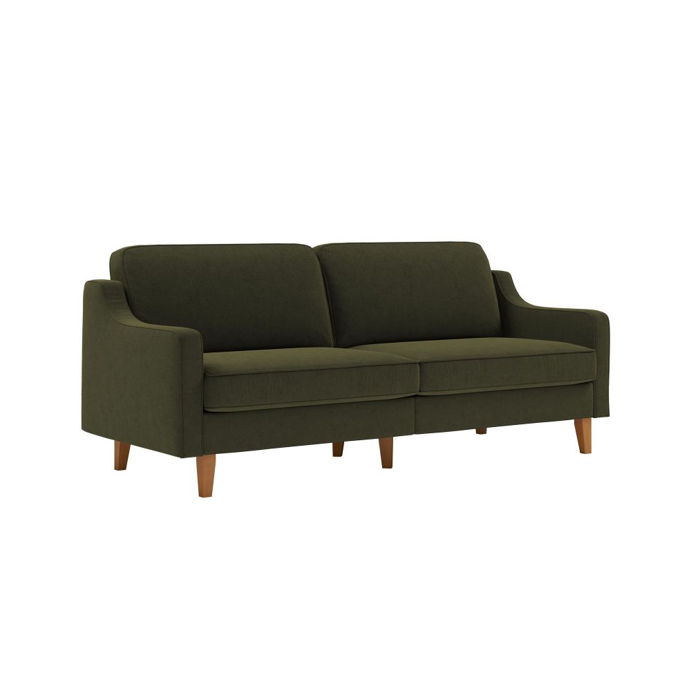 Sofa za 3 osobe Robin 3 - boje: uljna zelena orah slika 1