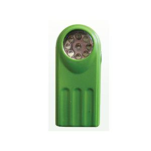 Baterijska svjetiljka džepna 9LED zelena