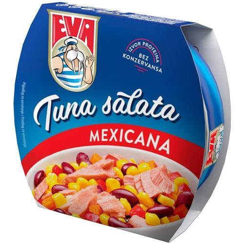 Eva tuna salata mexicana 160 g slika 1