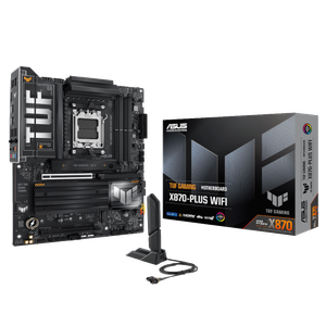 ASUS MB TUF GAMING X870-PLUS WWIFI, X870, AM5; 4xDDR54x M.2; 2x SATA,HDMI,10x USB, RAID,ATX