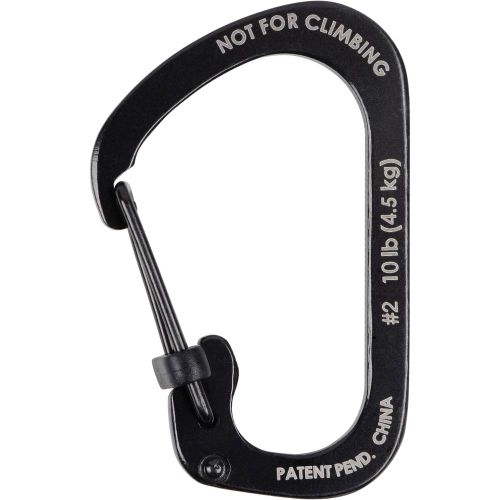 NITE Ize CSL2-01-R6 karabiner  SlideLock Gr. 2  44 mm x 29 mm x 2.5 mm  1 St. slika 1