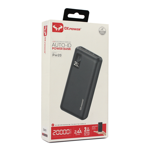 Back up baterija Oxpower PW20 20000 mAh crna slika 1