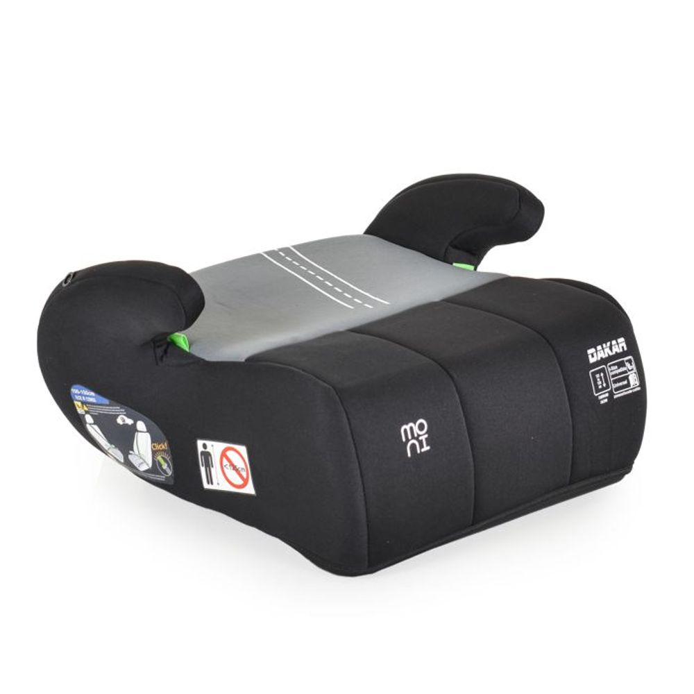 Moni Autosjedalica sa plišanom igračkom Dakar 125-150cm, Grey slika 2