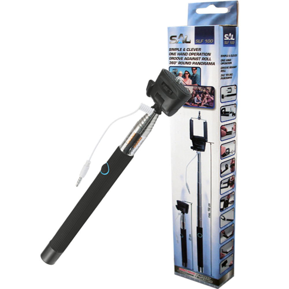 home Selfie stick za smartphone, žični - SLF 100 slika 1